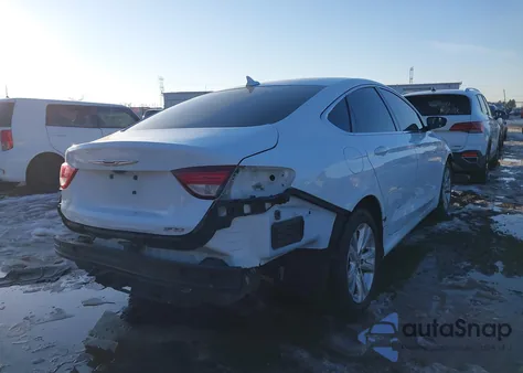 2017 Chrysler 200 Limited Platinum from USA, damaged, VIN 1C3CCCAB3HN511274